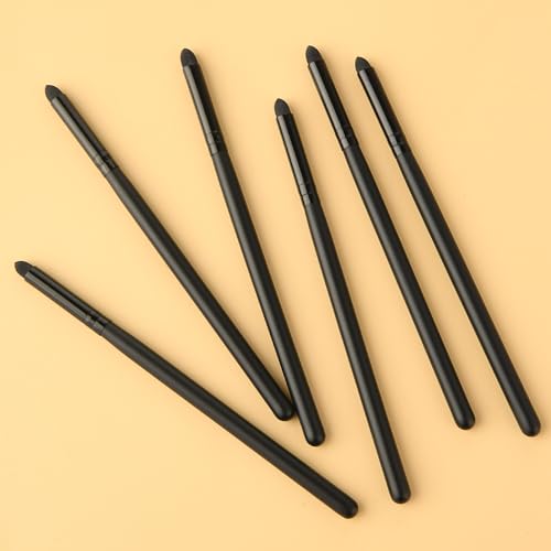 WLLHYF Eyeliner Smudge Brush Pencil Pointed Professional Applicator Blending Sponge Brush Stick for Eyeshadow Eyebrow Reusable Makeup Tool Pencil Brush Set - Image 6