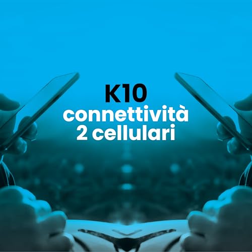 Midland - Auricolare Bluetooth 5.2 Singolo Lokui K10 Per Motociclisti Urbani, Risponditore Telefonico Invisibile Universale Con Filtro Anti-Rumore - Auricolari Casco Moto Sottili 7Mm, Ricarica Rapida - 11