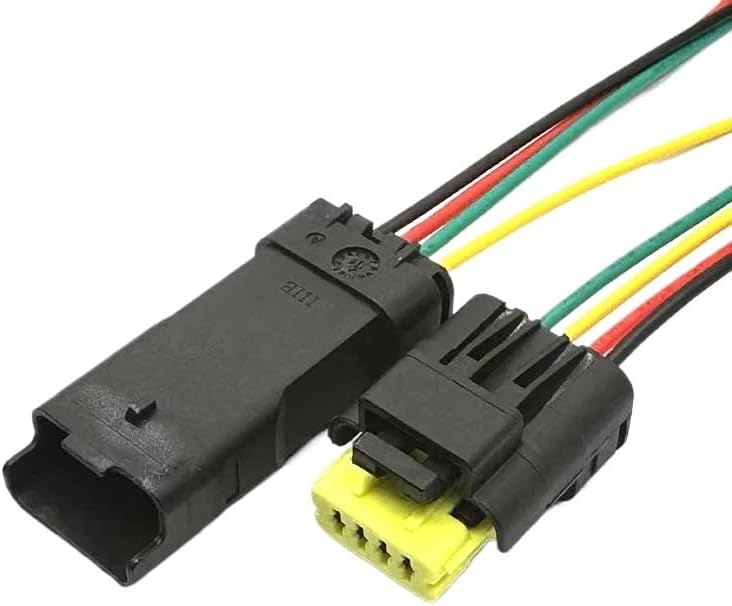 HUABAO 1 Set 4 Pin 211PC042S4021 Car Fuel Pump Plug 211PL042S0049 Intake Pressure Tail Light Connector(Multi,5 Sets)