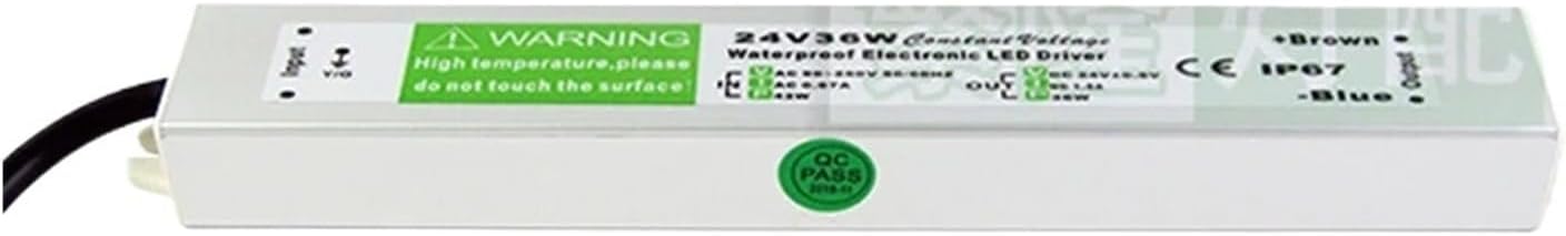 220V 110V LED Power Supply DC12V DC24V Constant Voltage LED Driver 10W 15W 20W 36W Waterproof Lighting Power Supply IP67(DC12V 10W)