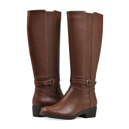 CLIFFS BY WHITE MOUNTAIN Women's Durra Cushioned Block Heeled Tall Boot2