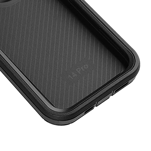 Compatible With Iphone 14 Pro Max Case Heavy Duty Protective Phone Case,Military Grade Full Body Protection Shockproof/Drop Proof Durable Phone Cover For Apple Iphone 14 Pro Max 6.7" Black #TOP6