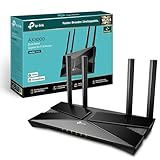 TP-Link Archer AX53 AX3000Mbps Dual-Band WiFi 6 Router, Fast Full Gigabit Ports, Ultra-Low Latency, EasyMesh Compatible, WPA3, Optimal for Gaming, Works with Alexa, Client & Server VPN