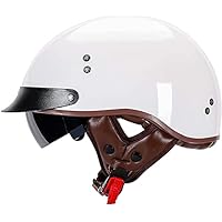 Motorhelm Brain-Cap Half Shell Jethelm Scooterhelm ECE