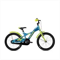 S'COOL XXlite 16/18 Zoll: Leichtes 1-Gang Kinderfahrrad für Jungen & Mädchen (4–7 Jahre, 100–120 cm). Sportliches, sicheres Kinderrad – ideal für Alltag & Freizeit. (18 Zoll, Blau) Sport & Freizeit