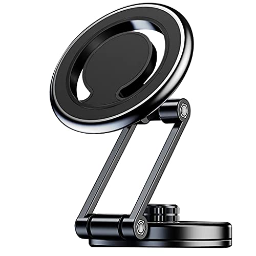 Aniolzd-for-MagSafe-Car-Phone-Mount-Magnetic-Phone-Holder-for-Car-Dashboard-Dash-Mobile-Phone-Stand-Hands-Free-Automobile-Mounts-Cell-Phone-Holder-Fit-for-iPhone-14-13-12-Pro-Max-Plus-Mini-Black