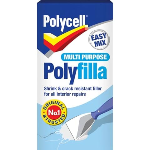 Polycell 20211 Multi-Purpose Polyfilla, 450 g - White Cover