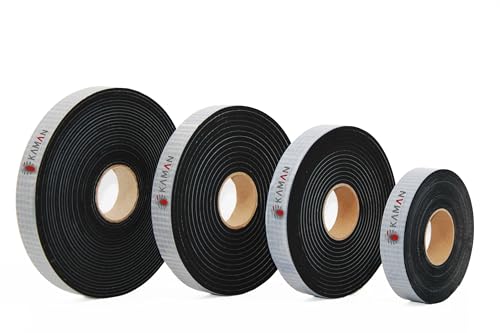 KAMAN Smart Equipments EPDM Zellkautschuk Dichtungsband einseitig selbstklebend Moosgummi - 10meter je Rolle- Breite (5 bis 100) mm x Dicke (1 bis 20) mm Premium-Qualität -PRIME- (15x3)