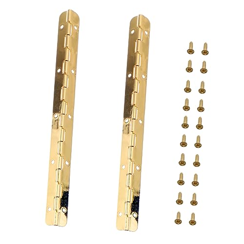 Homoyoyo Cerniere Per Mobili Chiudiporta in Lega Di Zinco Resistenti Dorate, Cerniera Per Porta Ad Uso Multifunzionale Per Sportelli e Armadi, Set Da 2 Pezzi