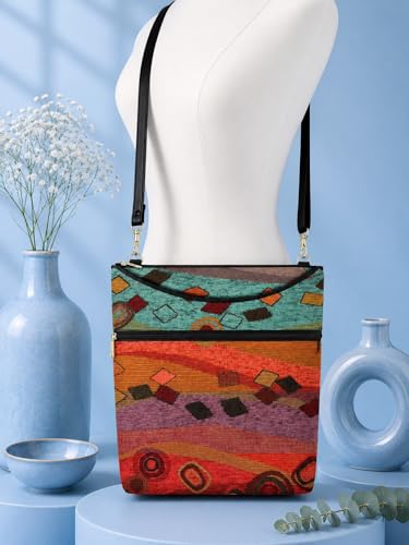 Image of Danny K. Women's Tapestry Bag Crossbody Handbag, Maggie Purse Handmade in the USA