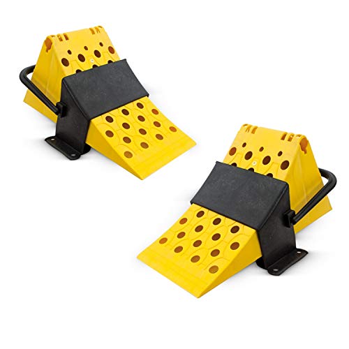 Cales de roue antidérapantes pour camion remorque voiture