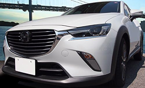 Amazon | マツダ CX-3 DK系 専用 外装 クロームメッキ フロント ヘッド