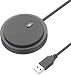 Microfono da conferenza USB, Microfono per PC Video Conferenza, Registrazione, Skype, Classe Online, Giochi, Zoom, Plug & Play Compatibile con Mac OS X Windows PC