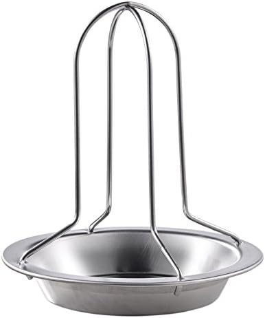 Wienerwald Chicken Fryer Grill Chicken Holder Griller Poultry Roaster Roast Chicken Oven Silver