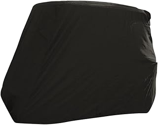 Toddmomy Capa De Chuva De 4 Carrinhos Capa De Chuva Para Carrinho De Chuva Carrinho De Serviço Pesado Carrinho De Rolamento Preto Carrinho De Golfe Cobertura De Carrinho De Golfe Telhado