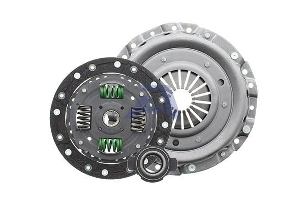 AISIN Kit de embrague con plato de embrague con cojinete de desembrague Compatible con PEUGEOT 106 II Hatchback 1A, 1C KN-123