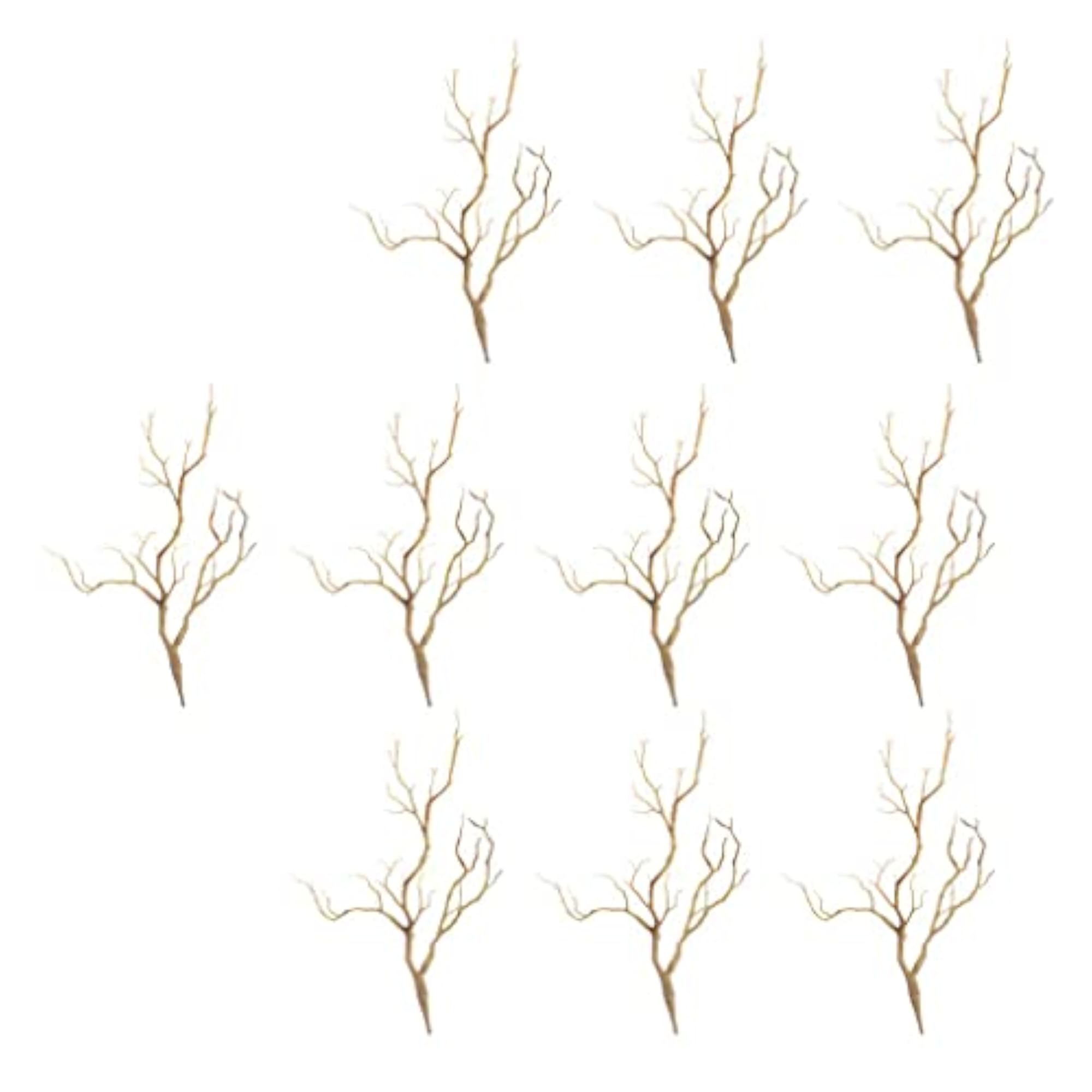 10pcs Artificial Branches Small Trees Twig Branch Table Decoration
