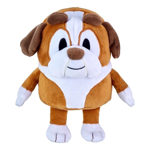Image of Bluey and Friends Stuffed Plush - Choose from Muffin, Princess Muffin, Winton, Honey, Mackenzie, Snickers, or Coco - Official Soft Toy for Kids Ages 3+ (Winton)