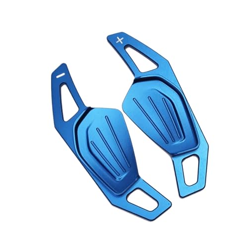 �p�h���V�t�g Compatible With Skoda For ENYAQ For IV For VRS 2020 2021 2022 For Fit �p�X�e�A�����O�z�C�[���p�h���V�t�^�[/�p�h���G�N�X�e���V�����V�t�^�[(Blue)