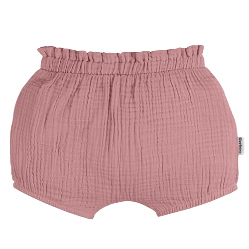 Gerber Baby Girls\' 3-Pack Bubble Shorts, Pink/Dot/Black, 6-9 Months - Thumbnail 4