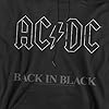 ACDC Back In Black Hoodie, Black, Large #4