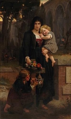 Affiche de bureau Pierre-Auguste Cot grand format 60x90 tableau art classique sur toile