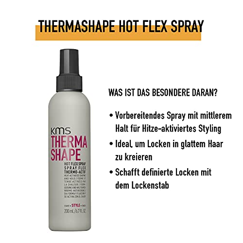 KMS Thermashape Hot Flex Heat Styling Spray 6.7 oz miniatura 2