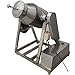 BEILOCKERY 15 Gallon Dry Powder Mixer 360°Rotation 304 Stainless Steel Drum Blender Mixing Machine for Powdery Granular Materials 110 3KW