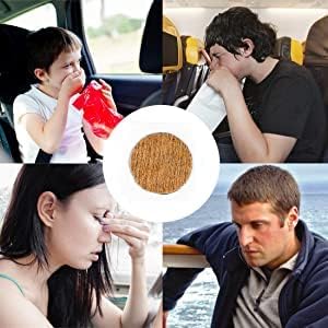 20 Count Motion Sickness Patch for Car and Boat Rides Cruise and Airplane Trips, Relieves Nausea - Image 5