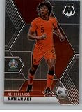 2021 Panini Mosaic UEFA Euro 2020#143 Nathan Ake Netherlands Official Soccer/Futbol Trading Card in Raw (NM or Better) Condition