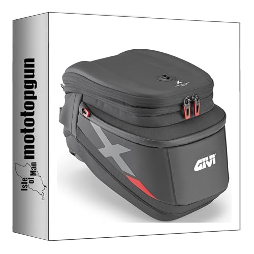 Sacoche reservoir tanklock Givi XL05B noir 18 lt avec bride BF43 Caballero 500