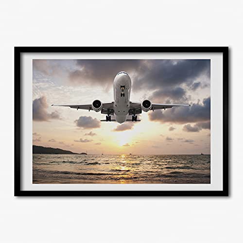 Photo affiche cadre en bois Tulup pour habiller un grand mur vide 70x50