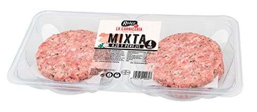 Roler Hamburguesa Mixta con Ajo y Perejil, 4 unidades