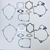 2 Sets 2 Stroke LD100/YD100 Motor Gasket Kit, Complete Engine Gasket Kit for Gas Motorized Bike
