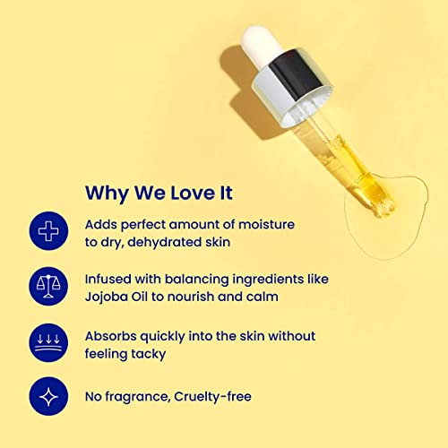 Facetory Sunflower Glow Hydrating Facial Oil With Jojoba And Sunflower 30Ml / 1.01 Fl Oz - With Jojoba Oil And Sunflower Seed Oil, Protecting And Balancing, For All Skin Types #TOP5