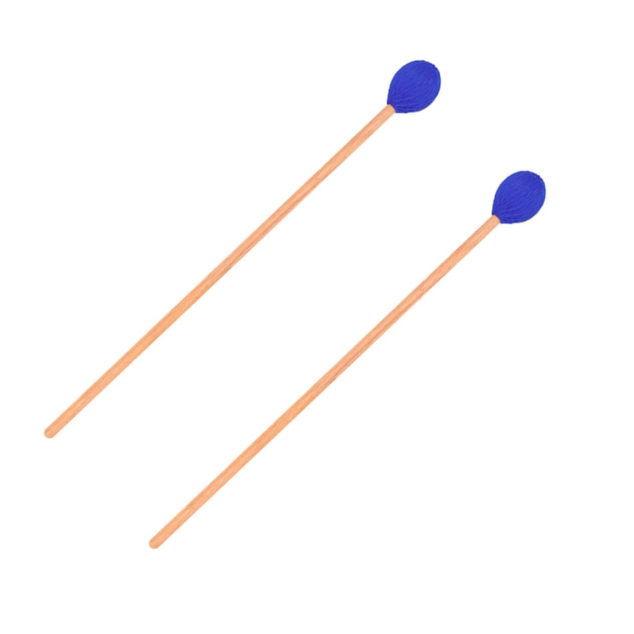 VICASKY 6piezas De Marimba Cabeza De Lana Baquetas De Percusión Para Instrumentos