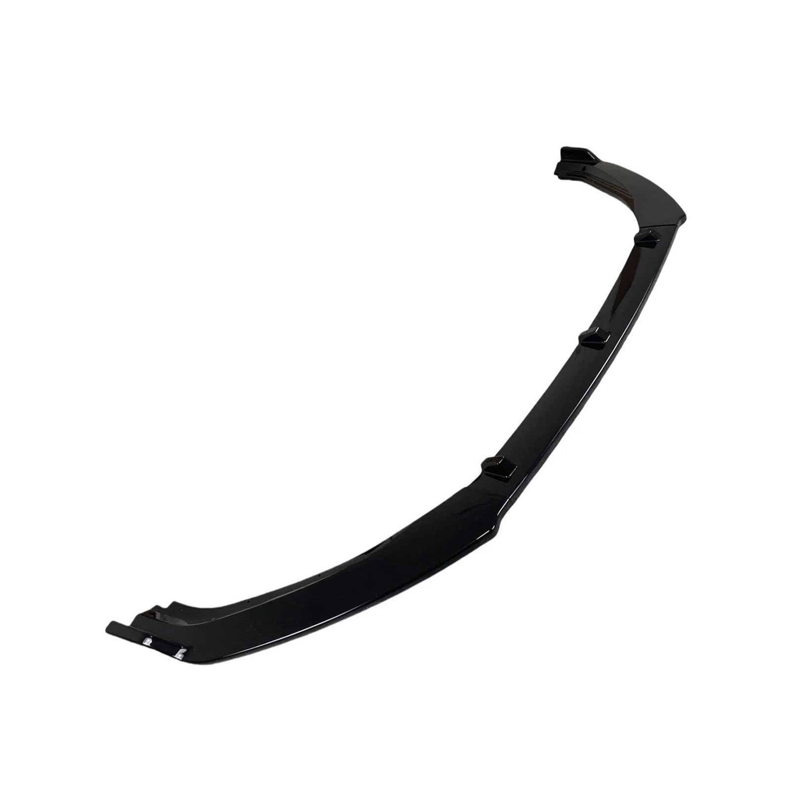 Difusor De Labio Delantero para Seat para León MK2 1P FR S/T TSI Facelift 2009-2012 3 Piezas, Negro Brillante Autopartes