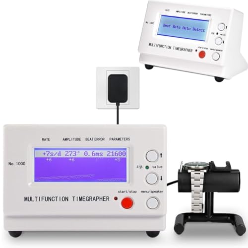 Chronomètre montre mécanique N° 1000 avec micro et écran LCD