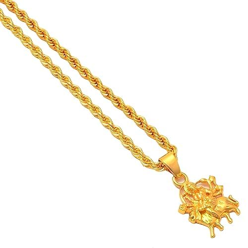 See full amazon price history chart for Maa Dugra Locket with Chain-Golden Durga Mata Pendant with Chain Jewelry For Men & Women Religious pendant Maa Dugra Locket with Chain-Golden Durga Mata Pendant with Chain Jewelry For Men & Women Religious pendant (B0CQVQ3W6S) Amazon Price History, Amazon Price Tracker