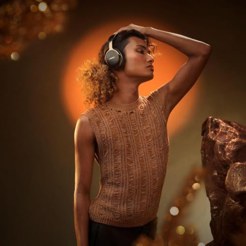Bose QuietComfort Ultra Bluetooth Headphones (2nd Gen) Bundle with Fast Charger, Wireless Headphones with Spatial Audio, Over Ear Noise Cancelling with Mic, Up to 30 Hours of Play time, (Desert Gold) - image 8