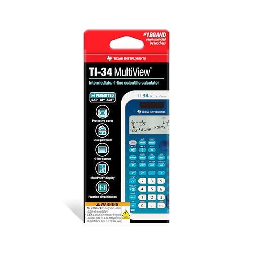 Texas Instruments TI-34 MultiView Scientific Calculator - Image 6