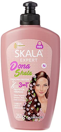 -Skala Expert- Crema para Peinar 'Dona' 250gr - 100% vegano - Con aceites vegetales que fortalecen y dan brillo al cabello