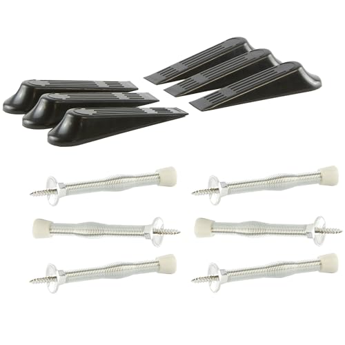 Door Stop Spring and Wedge 12-Piece Set