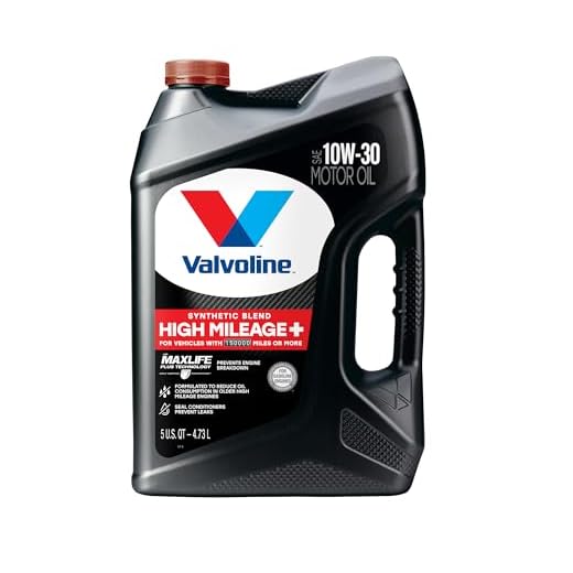 Valvoline High Mileage Motor Oil 10W-30