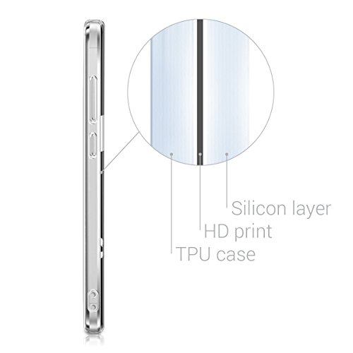 Kwmobile Huawei GR3 / P8 Lite Smart Cover - Back