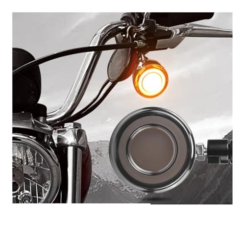Clignotant de Moto finition métal rétro pour Dyna et Softail 12