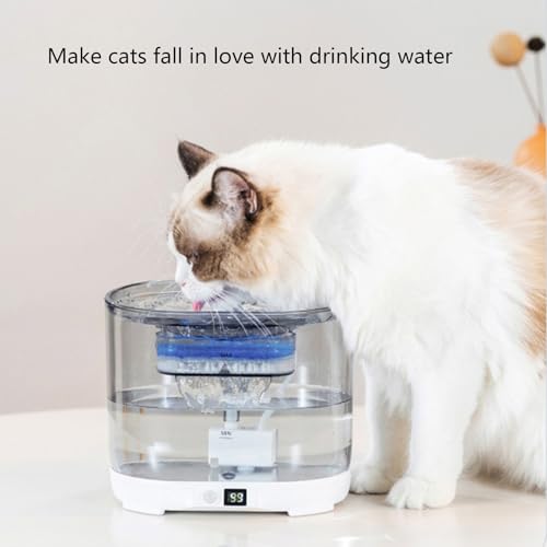 Fuente automática de agua para mascotas con sensor miniatura 3