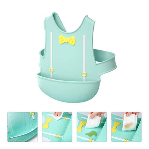 Toyvian Babadores de Silicone à Prova D'água Babador Infantil à Prova D'água Que Pode Ser Usado Co