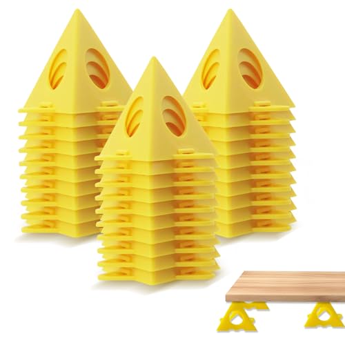 30 Stück Pyramidenständer Maler, Pyramiden Stands Gelber Kegel...