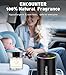 Smart Car Air Freshener, Car Air Freshener Diffuser with Starry Sky Projection and 50ml Perfume, Auto On/Off Intelligent, 3 Mode Adjustable Rechargeable Aroma Diffuser, Encounter